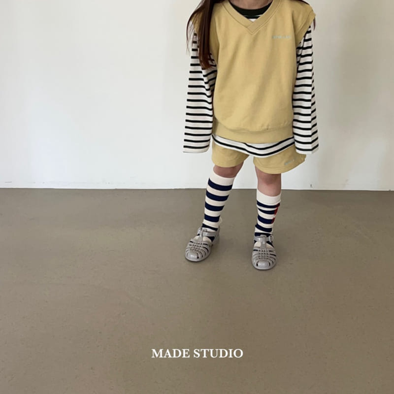 Made Studio - Korean Children Fashion - #kidzfashiontrend - Thinks Vest - 4