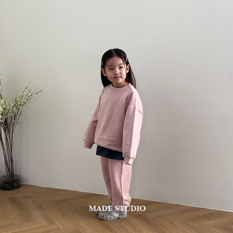 Made Studio - Korean Children Fashion - #childofig - Basic Top Bottom Set - 12