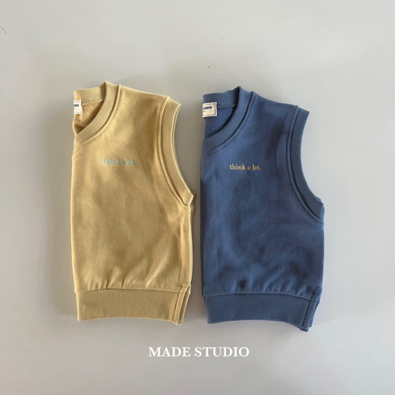 Made Studio - Korean Children Fashion - #childrensboutique - Thinks Vest - 11