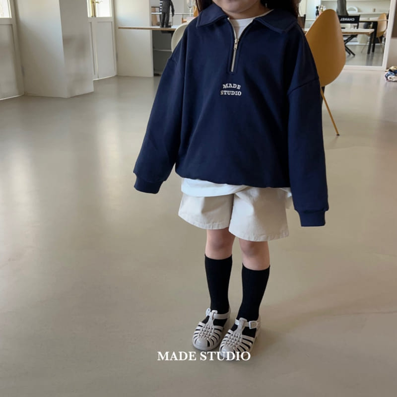 Made Studio - Korean Children Fashion - #childrensboutique - Made Collar Sweatshirt - 10