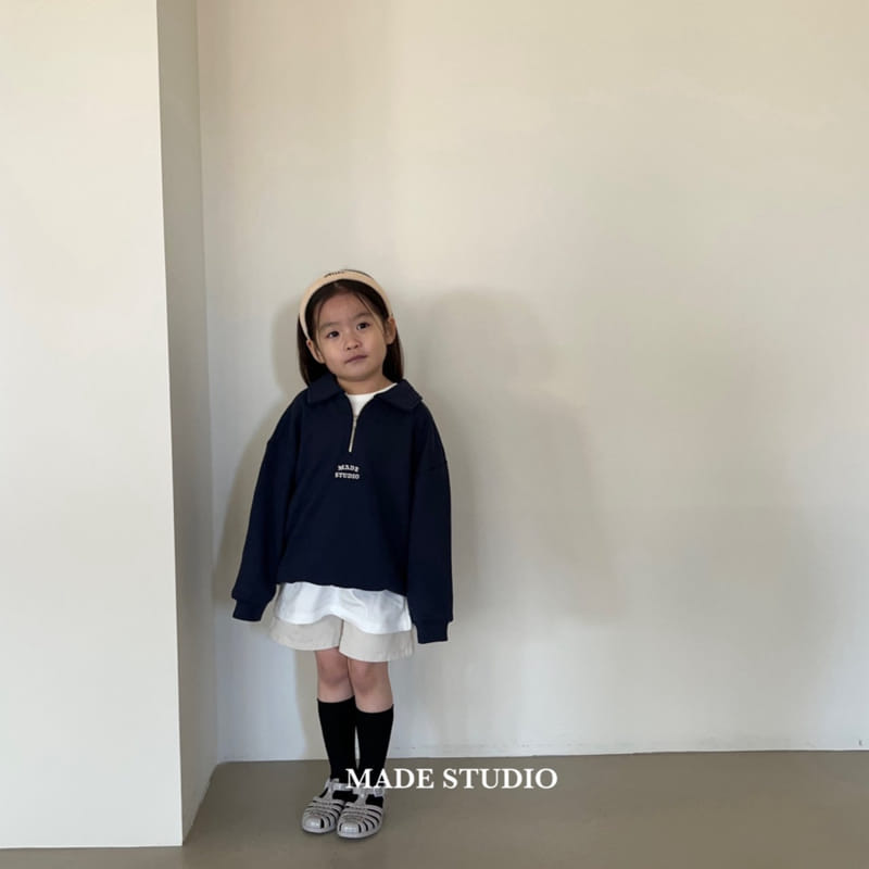 Made Studio - Korean Children Fashion - #discoveringself - Made Collar Sweatshirt - 12