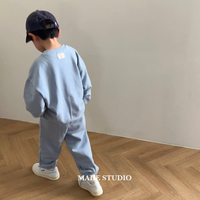 Made Studio - Korean Children Fashion - #fashionkids - Basic Top Bottom Set - 3