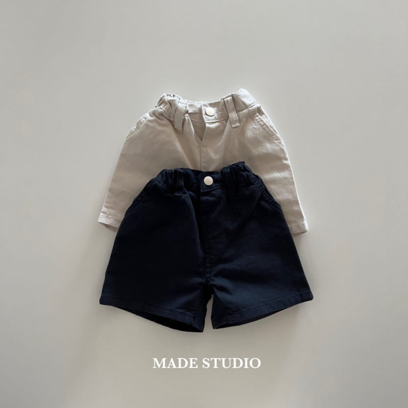 Made Studio - Korean Children Fashion - #kidsshorts - Washing Shorts - 11