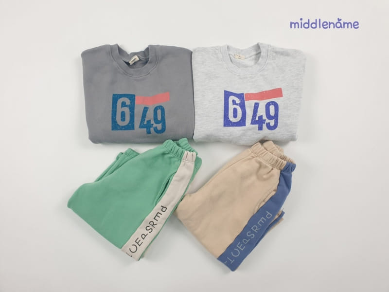 Middle Name - Korean Children Fashion - #Kfashion4kids - Number 6 Sweatshirt - 9