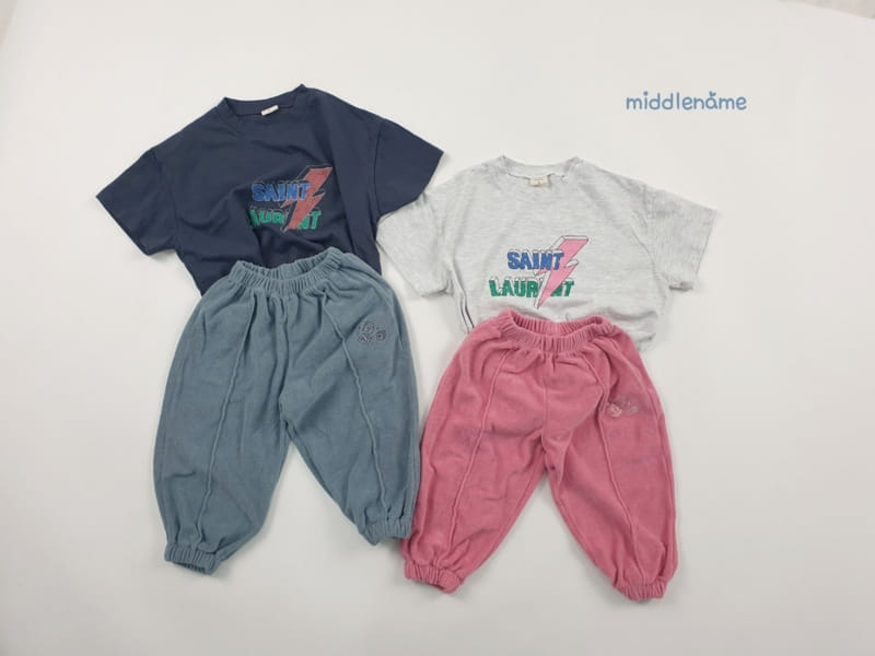 Middle Name - Korean Children Fashion - #childofig - Terry Dice Pants - 6