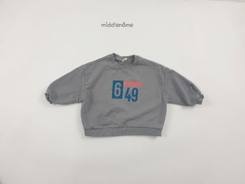 Middle Name - Korean Children Fashion - #childofig - Number 6 Sweatshirt