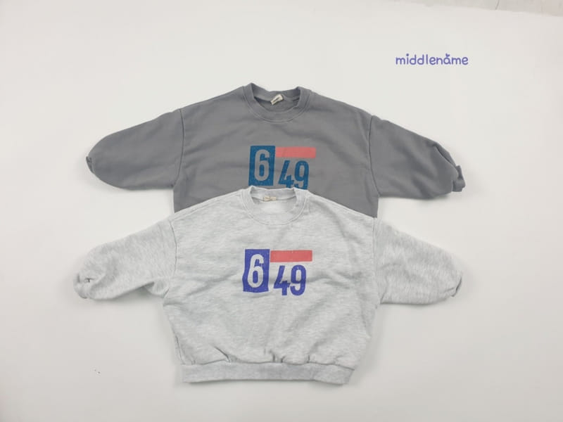 Middle Name - Korean Children Fashion - #childrensboutique - Number 6 Sweatshirt - 2