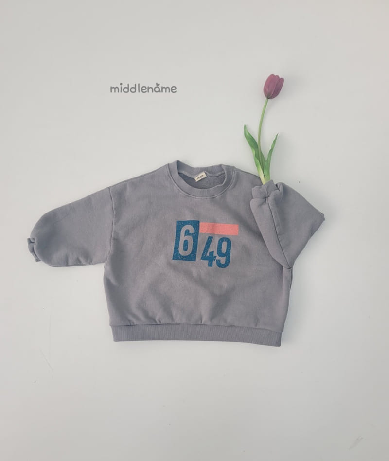 Middle Name - Korean Children Fashion - #designkidswear - Number 6 Sweatshirt - 3