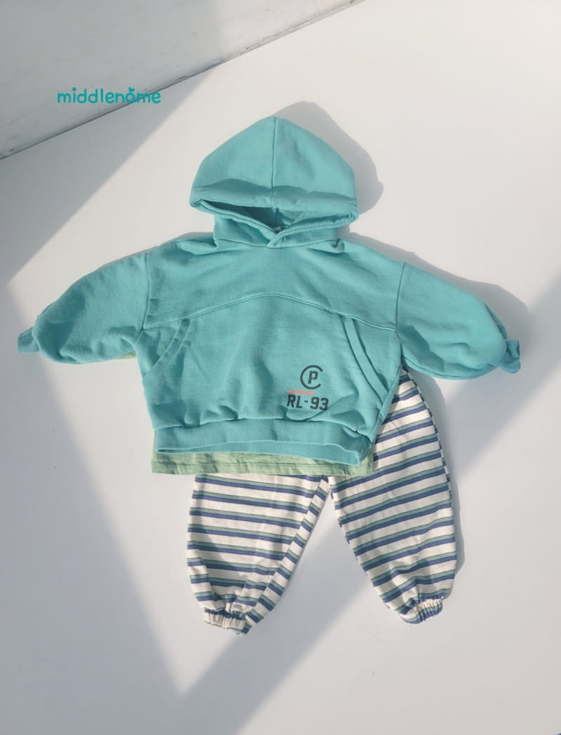 Middle Name - Korean Children Fashion - #discoveringself - Slit Hoody Tee - 5