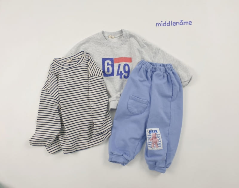 Middle Name - Korean Children Fashion - #fashionkids - Number 6 Sweatshirt - 5