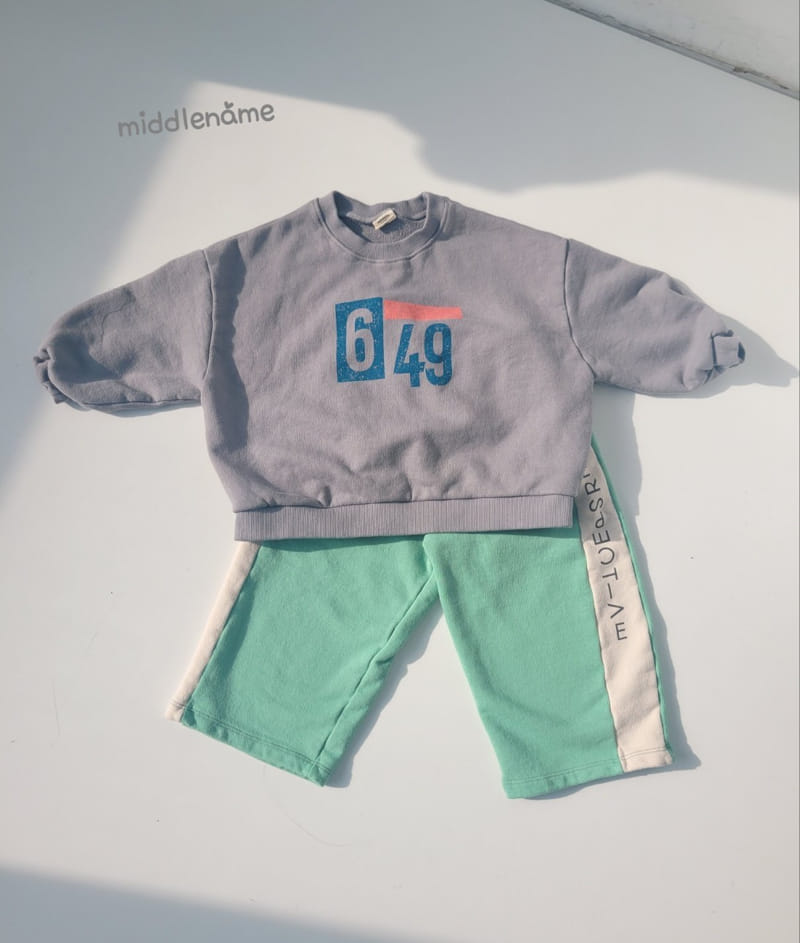 Middle Name - Korean Children Fashion - #kidsshorts - Number 6 Sweatshirt - 6