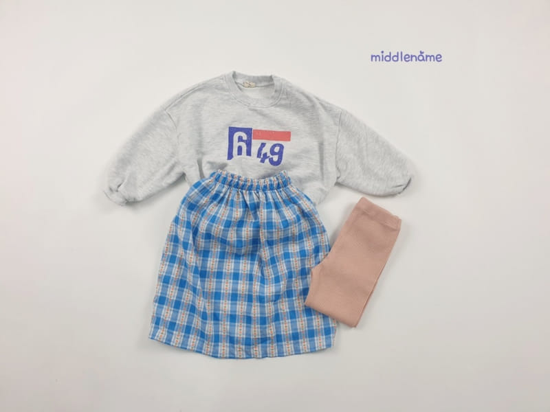 Middle Name - Korean Children Fashion - #kidzfashiontrend - Number 6 Sweatshirt - 8