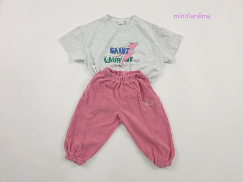 Middle Name - Korean Children Fashion - #stylishchildhood - Terry Dice Pants - 5