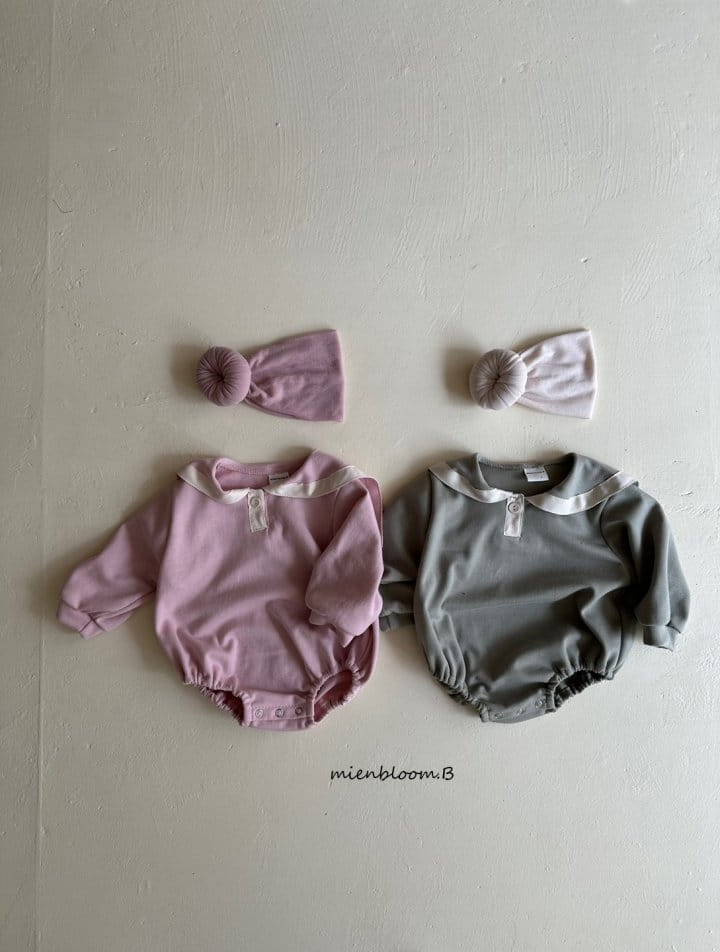 Mienbloom B - Korean Baby Fashion - #babyootd - Bebe Tina Sailor Bodysuit