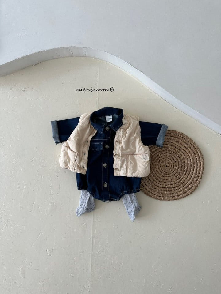 Mienbloom B - Korean Baby Fashion - #babyoutfit - Bebe Hoho Vest - 8