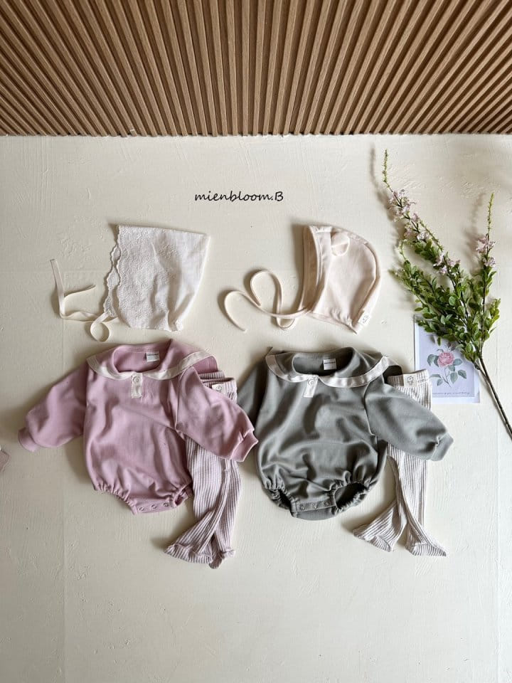 Mienbloom B - Korean Baby Fashion - #babyoutfit - Bebe Tina Sailor Bodysuit - 2