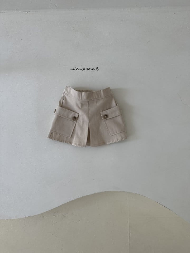 Mienbloom B - Korean Children Fashion - #kidsshorts - Merry Cargo Skirt - 5