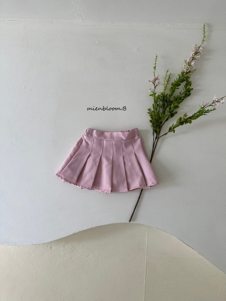 Mienbloom B - Korean Children Fashion - #stylishchildhood - High Teen Wrinkle Skirt - 5