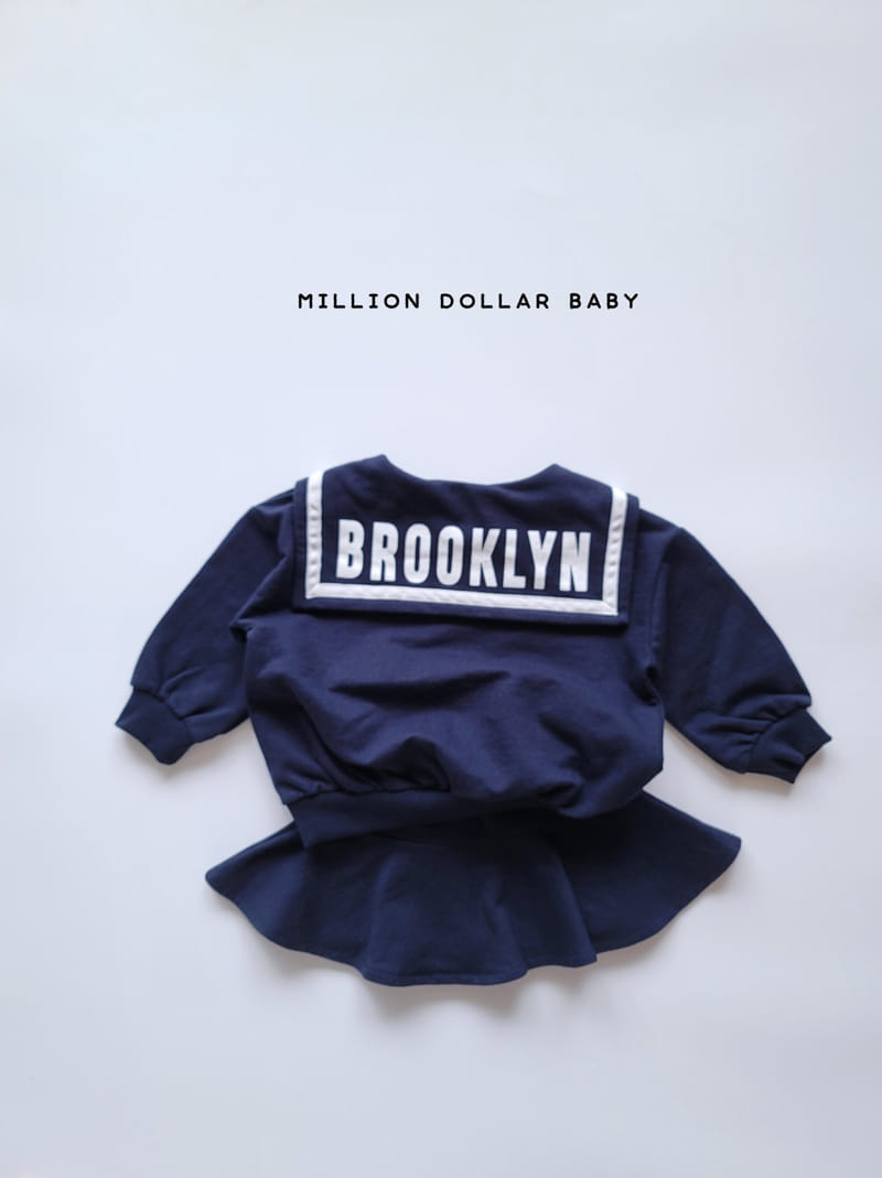 Million Dollar Baby - Korean Children Fashion - #childrensboutique - Sailor Top Bottom Set - 12