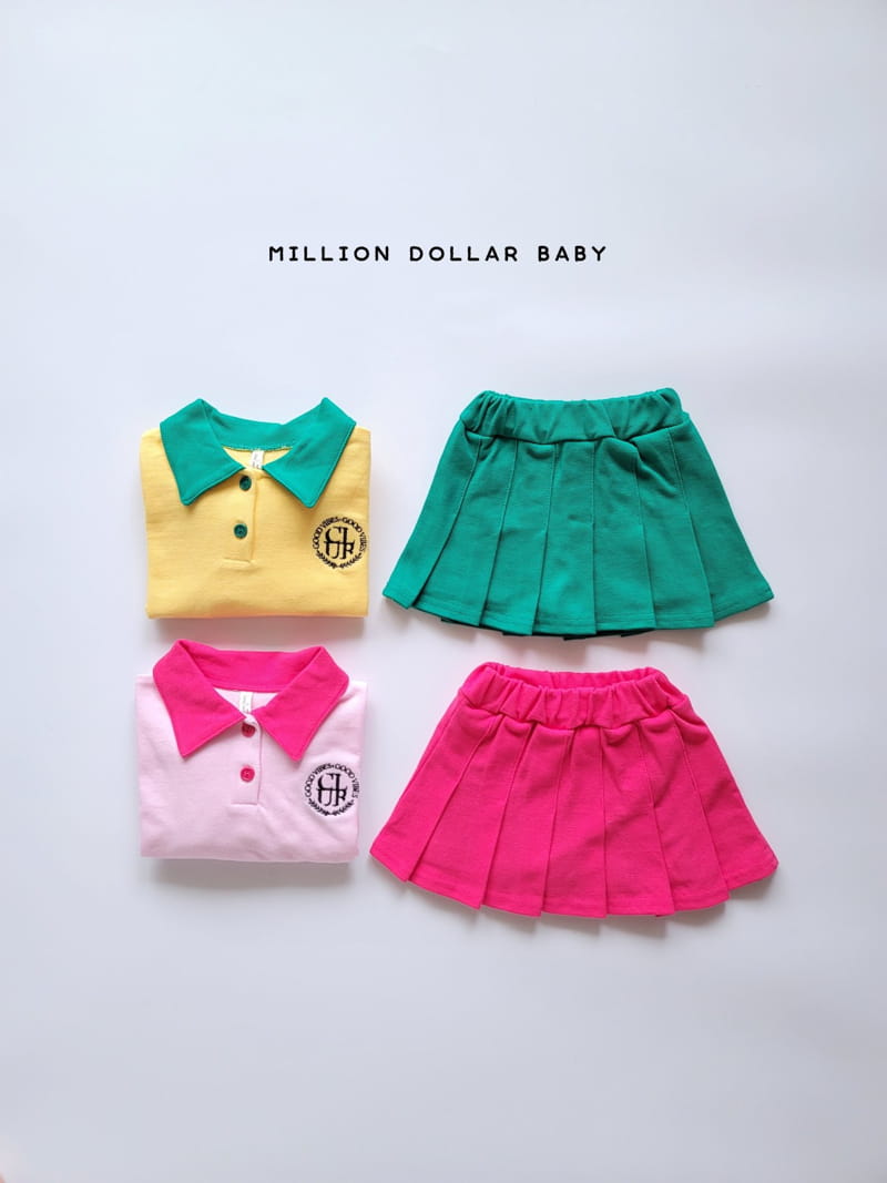 Million Dollar Baby - Korean Children Fashion - #designkidswear - PK Top Bottom Set - 12