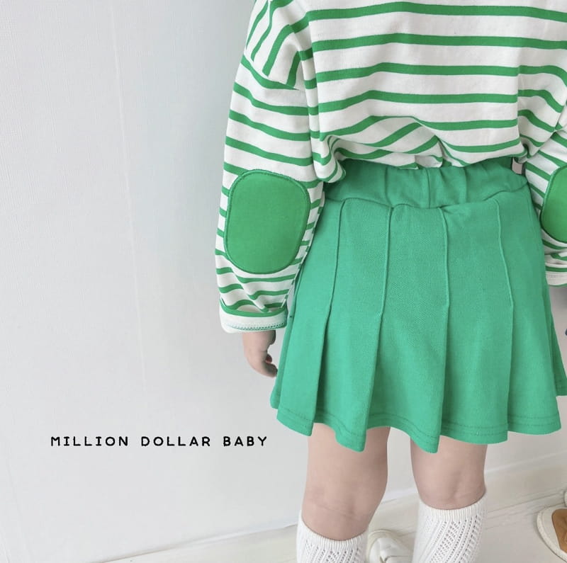 Million Dollar Baby - Korean Children Fashion - #designkidswear - Stripes Bread Tee - 9