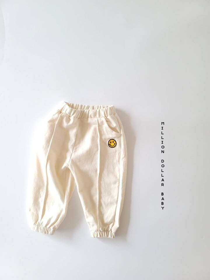 Million Dollar Baby - Korean Children Fashion - #designkidswear - Smile Pants - 9