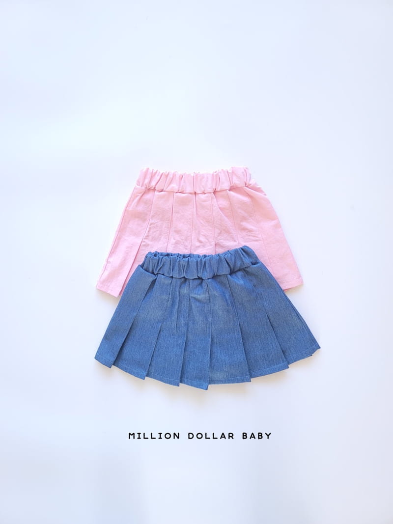 Million Dollar Baby - Korean Children Fashion - #discoveringself - Wrinkle Skirt - 11