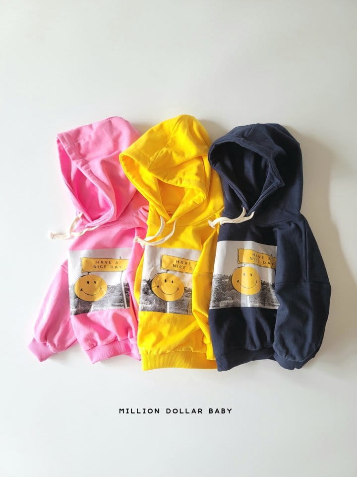 Million Dollar Baby - Korean Children Fashion - #discoveringself - Smile Nice Hoody - 11