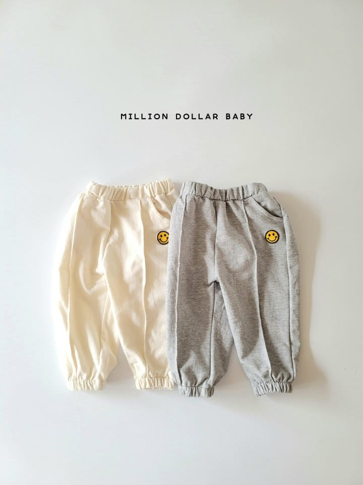 Million Dollar Baby - Korean Children Fashion - #fashionkids - Smile Pants - 11