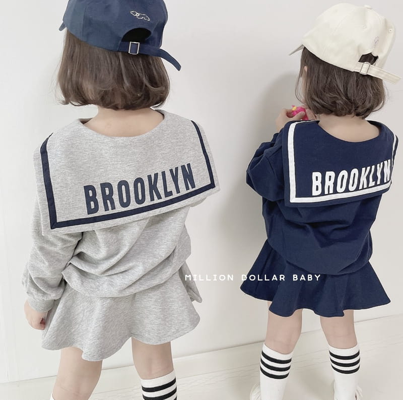 Million Dollar Baby - Korean Children Fashion - #Kfashion4kids - Sailor Top Bottom Set - 4