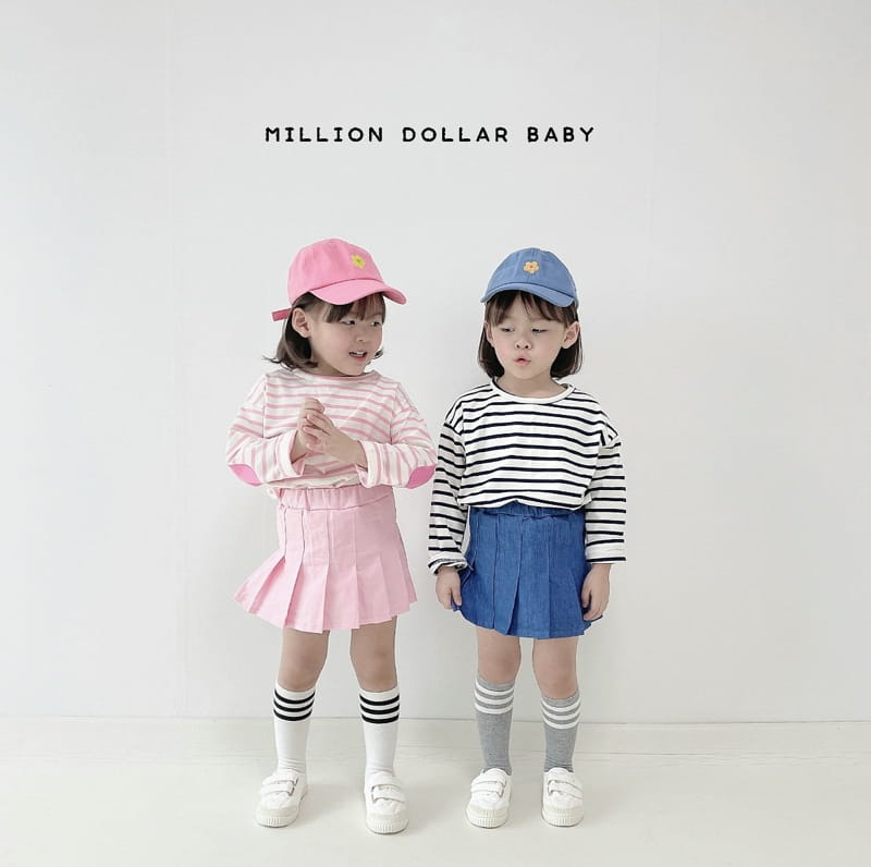 Million Dollar Baby - Korean Children Fashion - #littlefashionista - Wrinkle Skirt