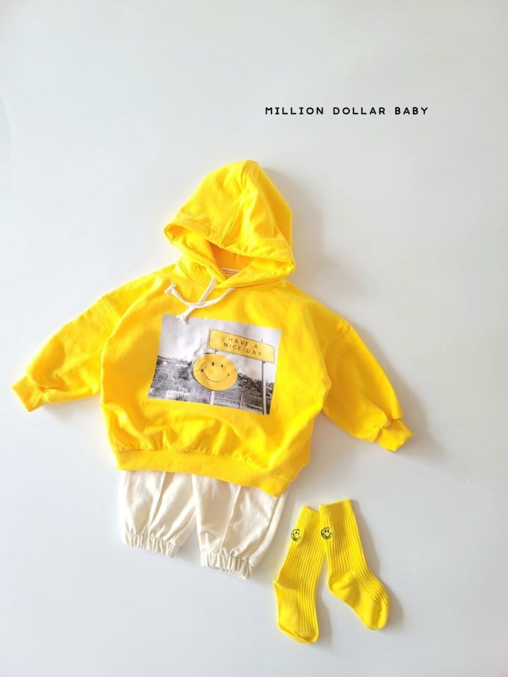 Million Dollar Baby - Korean Children Fashion - #magicofchildhood - Smile Nice Hoody - 2