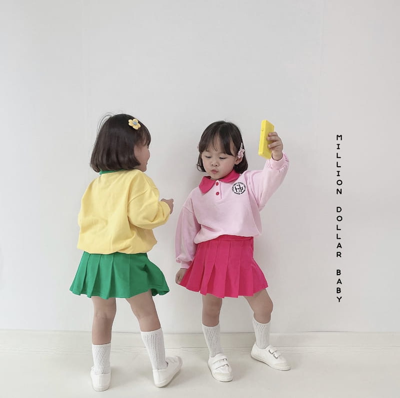 Million Dollar Baby - Korean Children Fashion - #prettylittlegirls - PK Top Bottom Set - 6