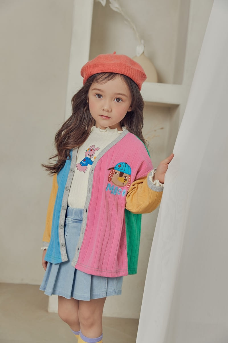 Mimico - Korean Children Fashion - #magicofchildhood - Latte Cardigan - 12