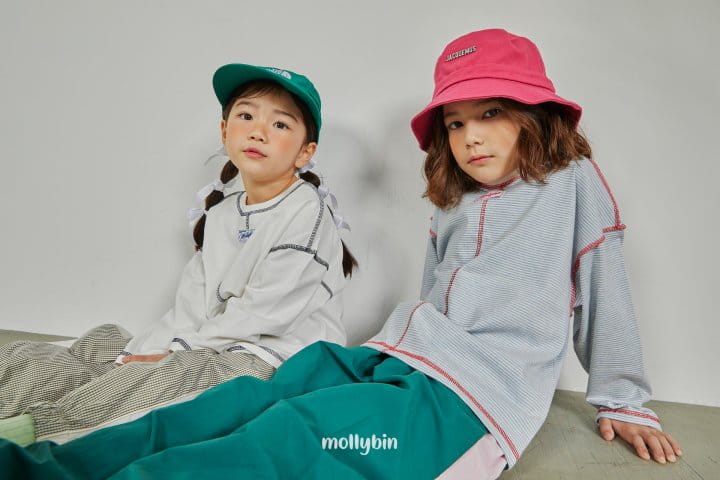 Mollybin - Korean Children Fashion - #Kfashion4kids - Molly Label Tee - 8