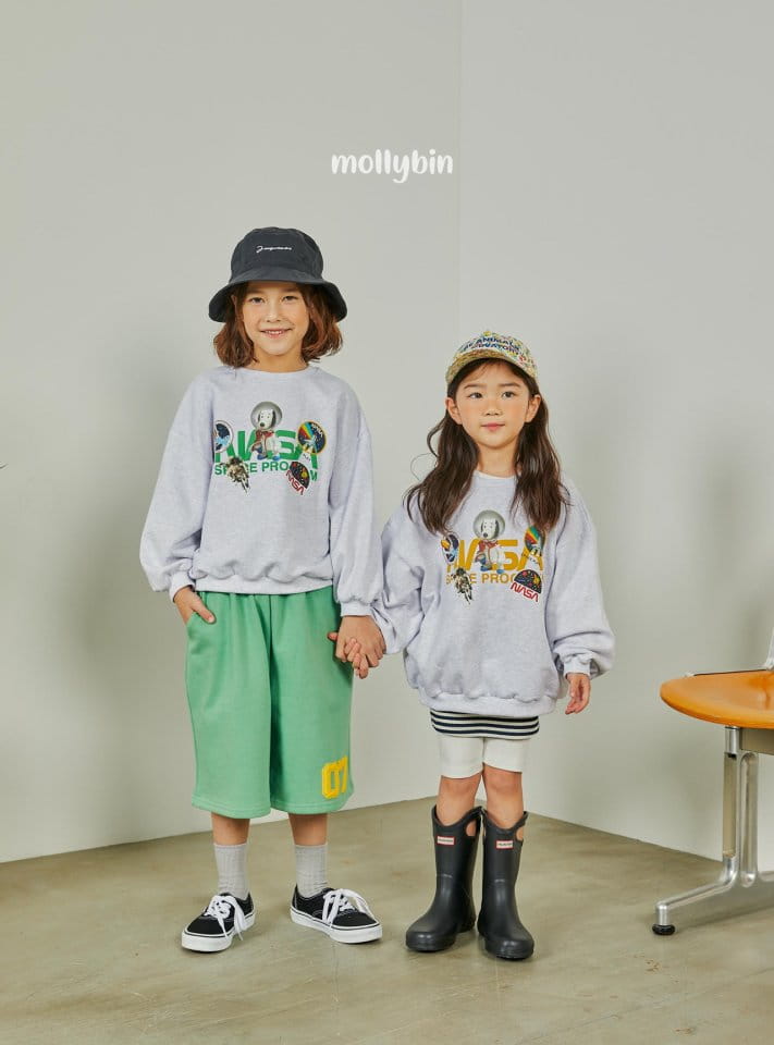 Mollybin - Korean Children Fashion - #childofig - Uni Sweatshirt - 3