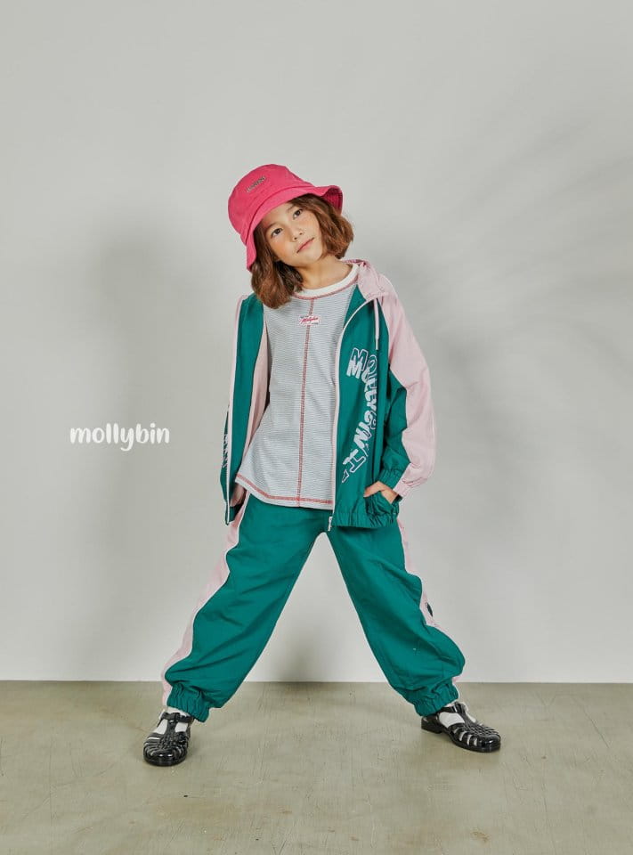 Mollybin - Korean Children Fashion - #childofig - Tiamo Wind Pants - 11