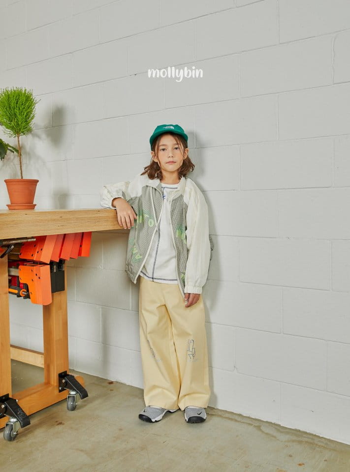 Mollybin - Korean Children Fashion - #childofig - V Wide Pants - 10