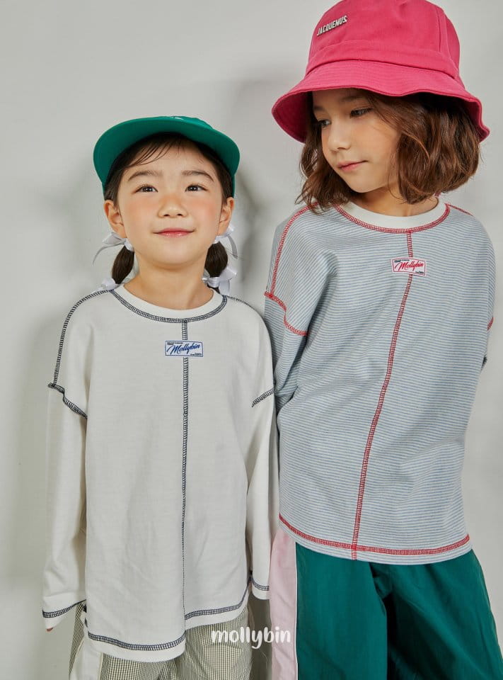 Mollybin - Korean Children Fashion - #childrensboutique - Molly Label Tee