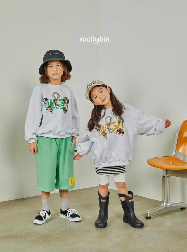 Mollybin - Korean Children Fashion - #designkidswear - Uni Sweatshirt - 5