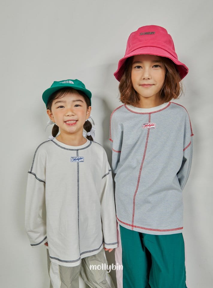 Mollybin - Korean Children Fashion - #designkidswear - Molly Label Tee - 2