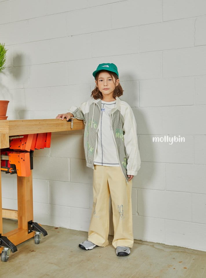 Mollybin - Korean Children Fashion - #designkidswear - V Wide Pants - 12