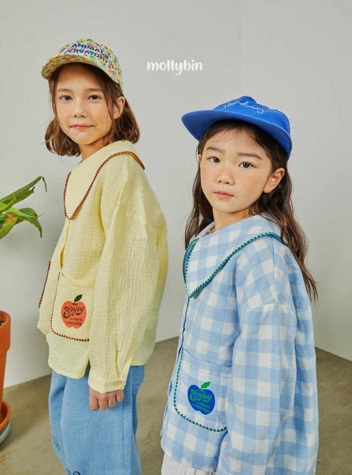 Mollybin - Korean Children Fashion - #discoveringself - Apple Blouse - 5