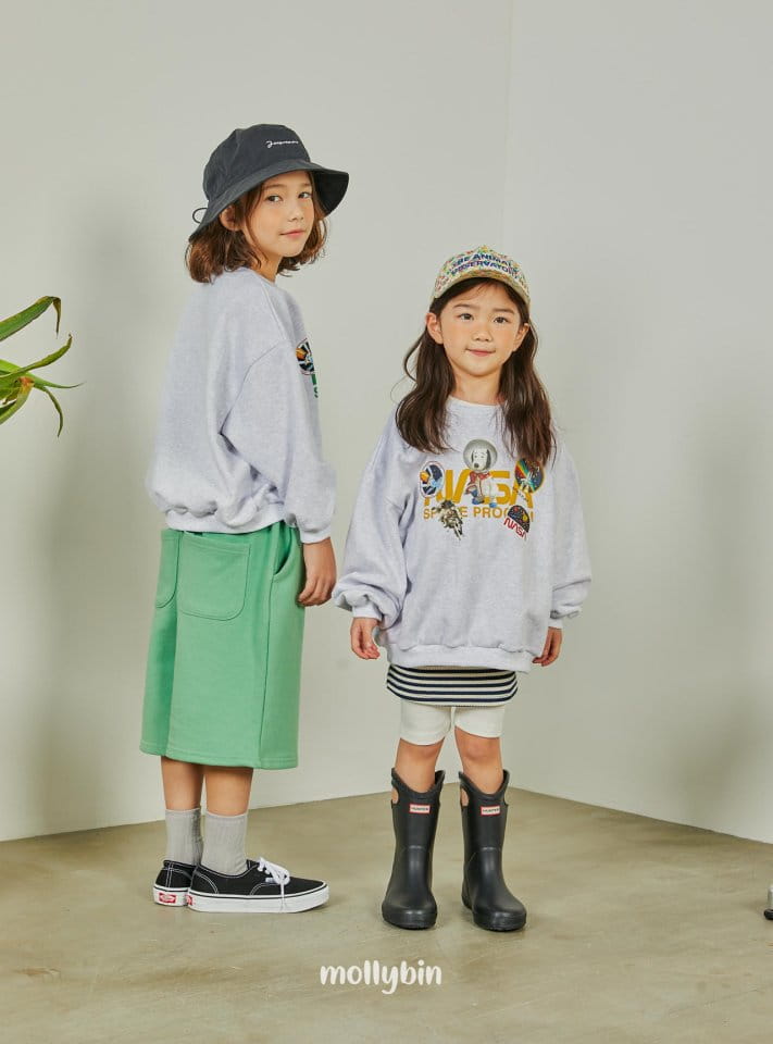 Mollybin - Korean Children Fashion - #kidsshorts - Uni Sweatshirt - 8