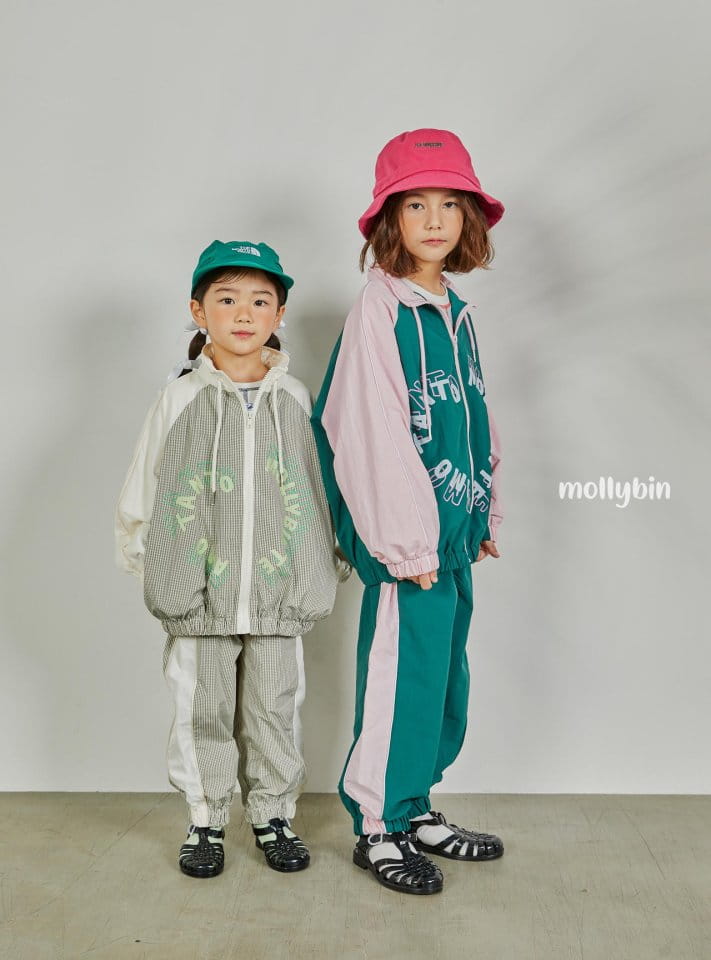 Mollybin - Korean Children Fashion - #kidsshorts - Tiamo Wind Pants - 3