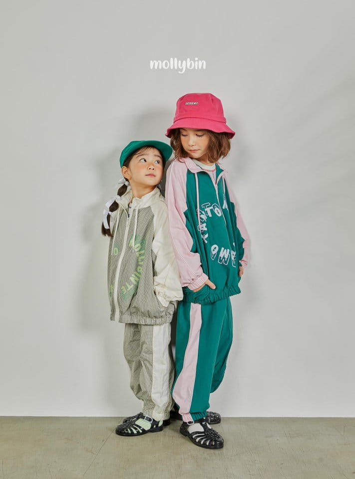 Mollybin - Korean Children Fashion - #kidsshorts - Tiamo Wind Pants - 4