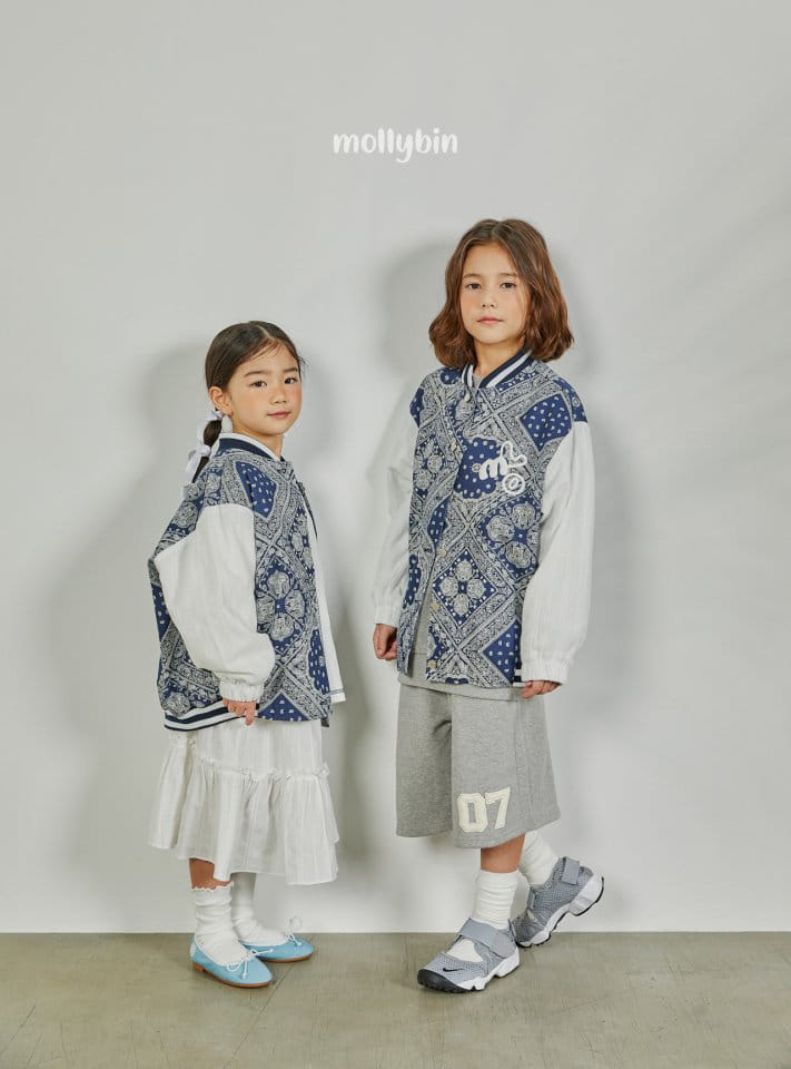 Mollybin - Korean Children Fashion - #kidsstore - Bandana Color Jumper - 4