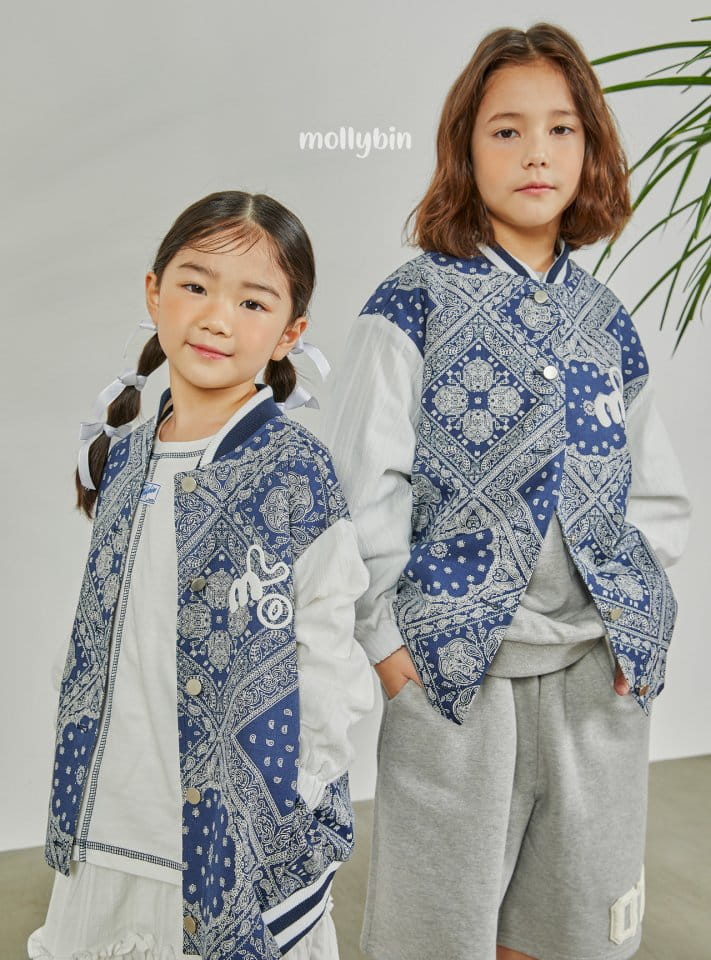 Mollybin - Korean Children Fashion - #littlefashionista - Bandana Color Jumper - 6