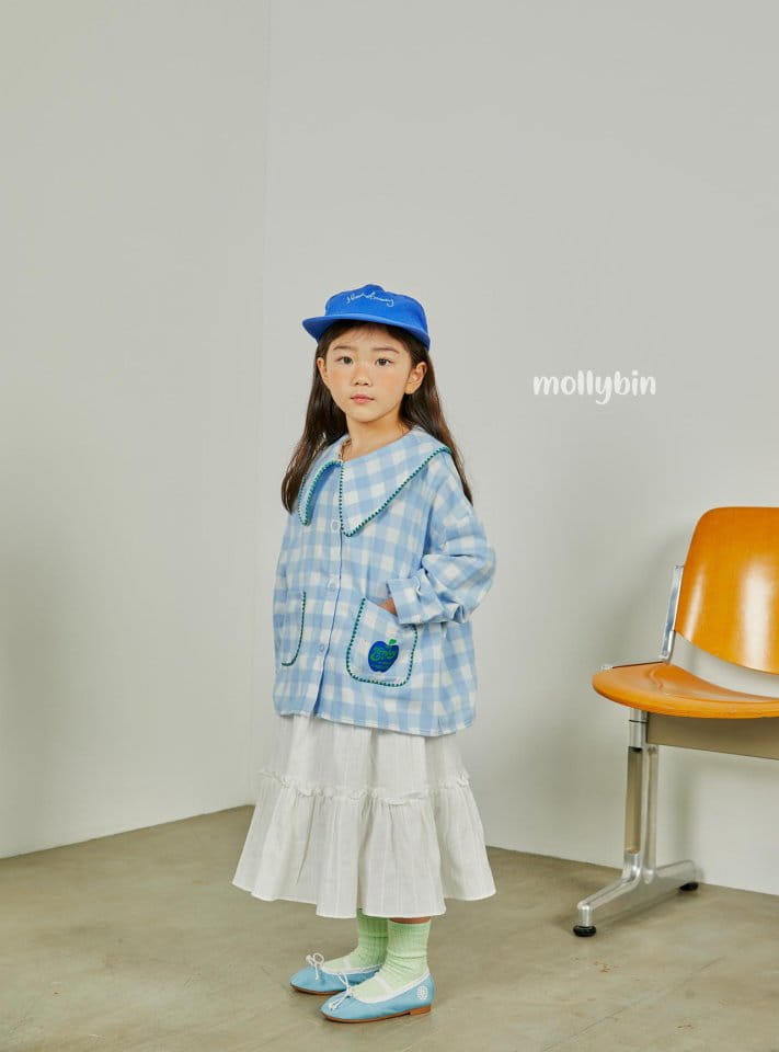 Mollybin - Korean Children Fashion - #littlefashionista - Apple Blouse - 11