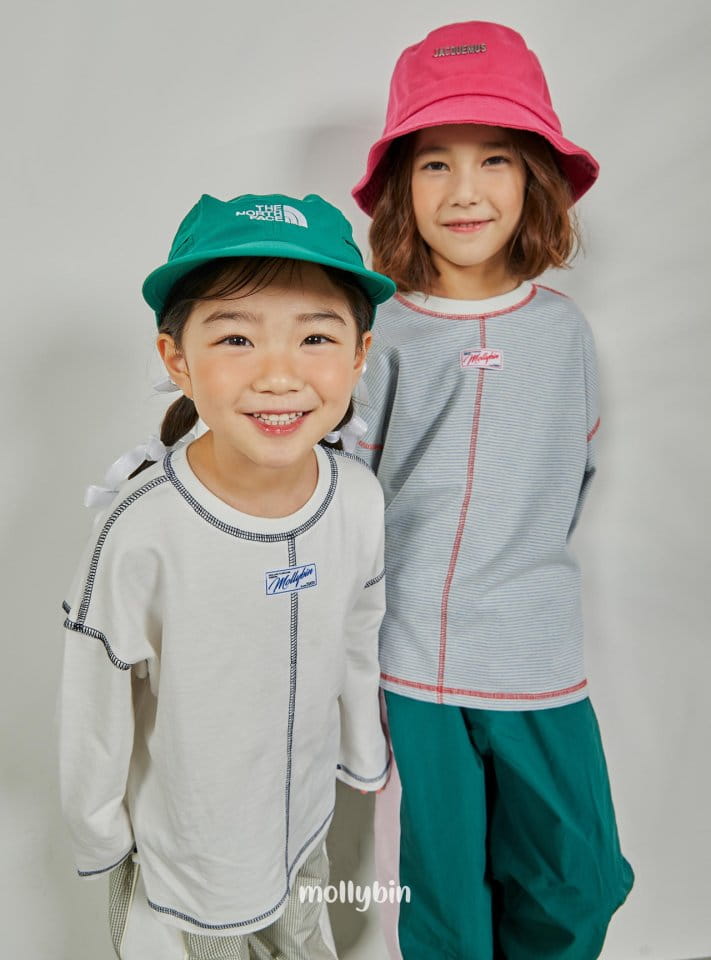 Mollybin - Korean Children Fashion - #magicofchildhood - Molly Label Tee - 10